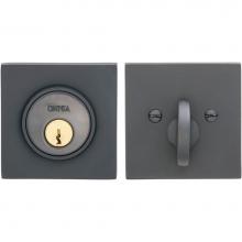 Omnia SQRDBA38.34.10B - Square Deadbolt Set US10B