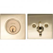 Omnia SQRDBA38.34.4 - Square Deadbolt Set US4