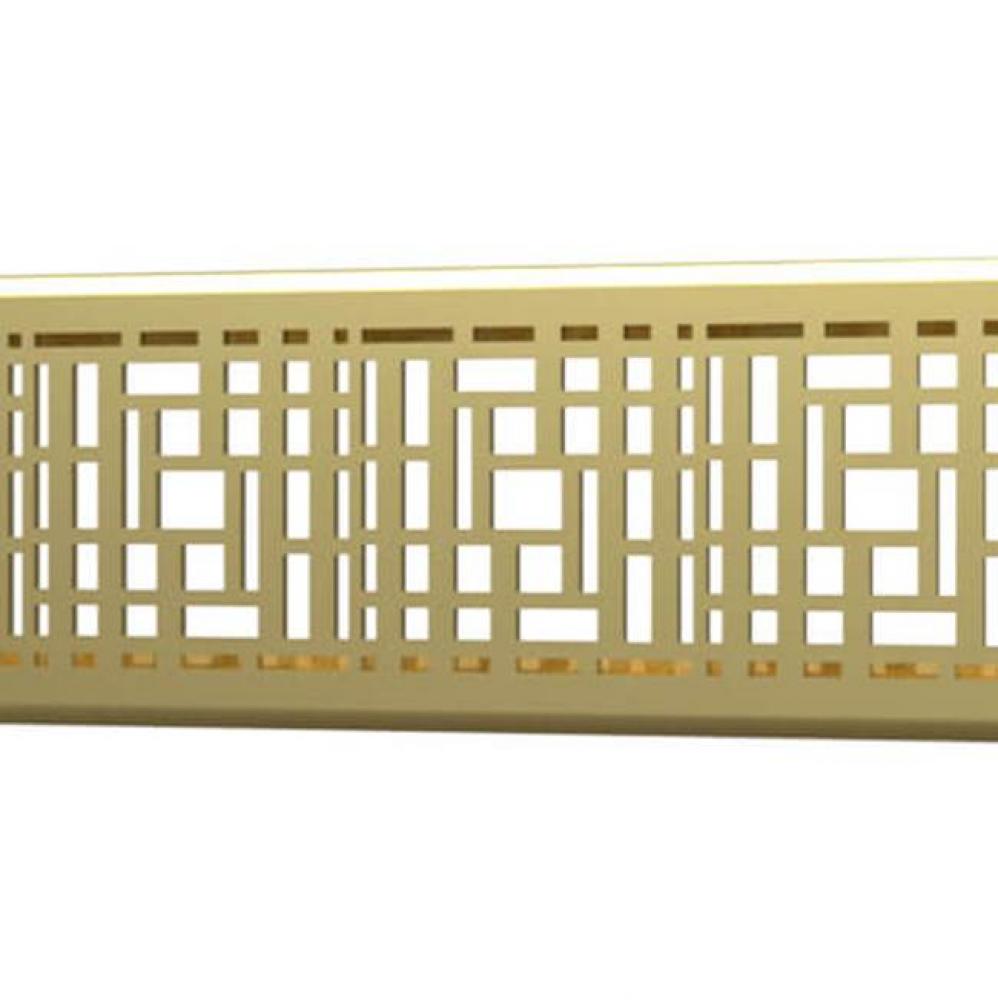 Drain Cover Deco 56In Brushed Gold