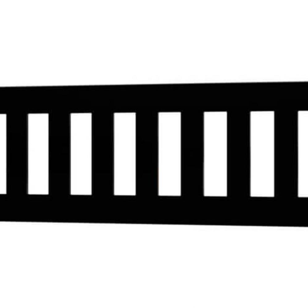 Drain Cover Vertical 40In Polished Black