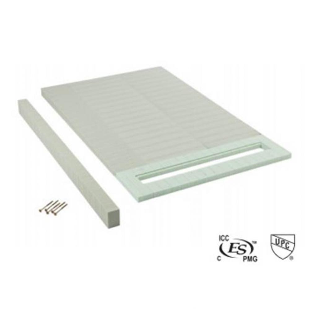 Shower Pan Assembly Kit For Use Withpvc4856D20