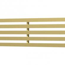 Quick Drain LINES56-BG - Drain Cover Lines 56In Brushed Gold