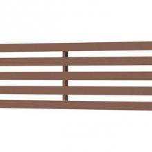 Quick Drain LINES18-PRG - Drain Cover Lines 18In Polished Rose Gold