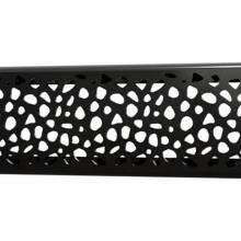Quick Drain STONES40-PB - Drain Cover Stones 40In Polished Black