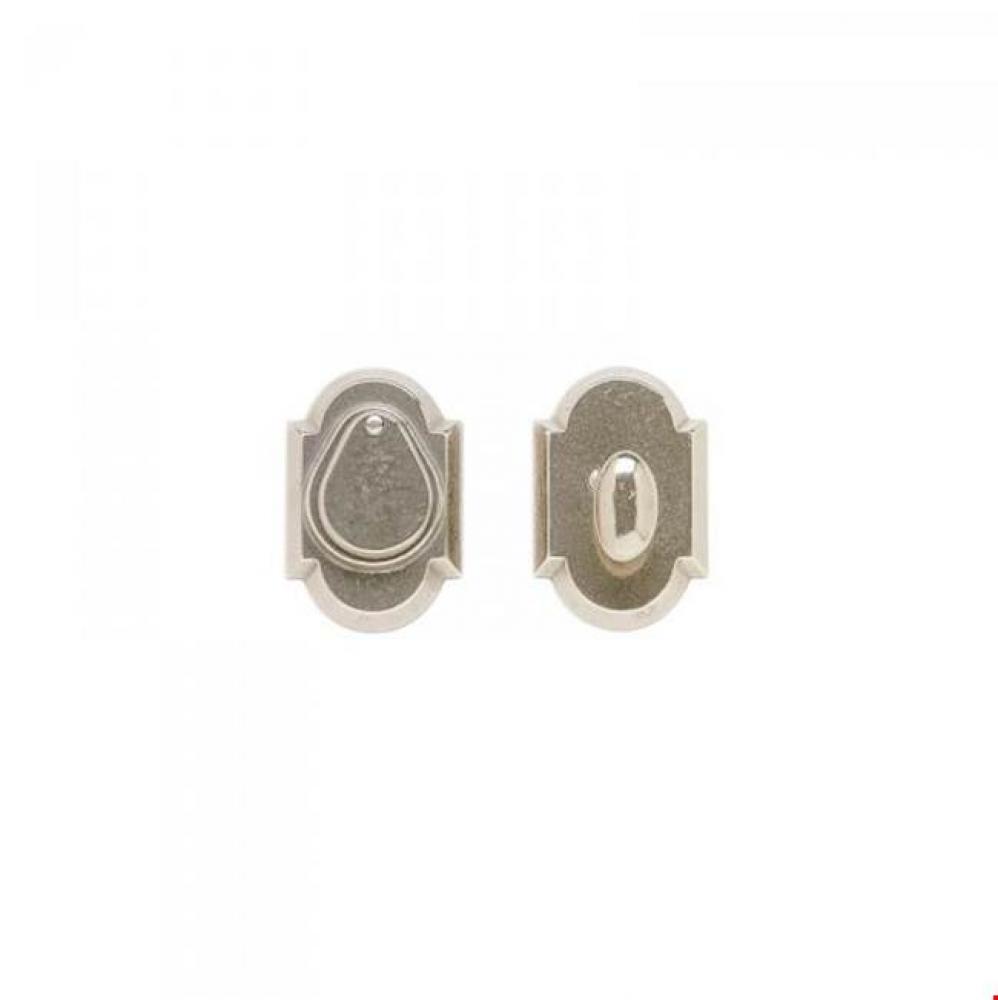Arched Escutcheon Deadbolt Only, S/C