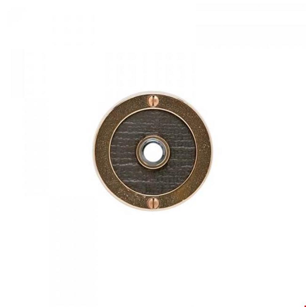 Round Designer Escutcheon Door Bell Button