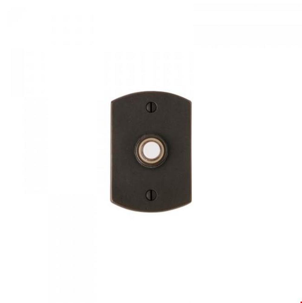 Curved Escutcheon Door Bell Button