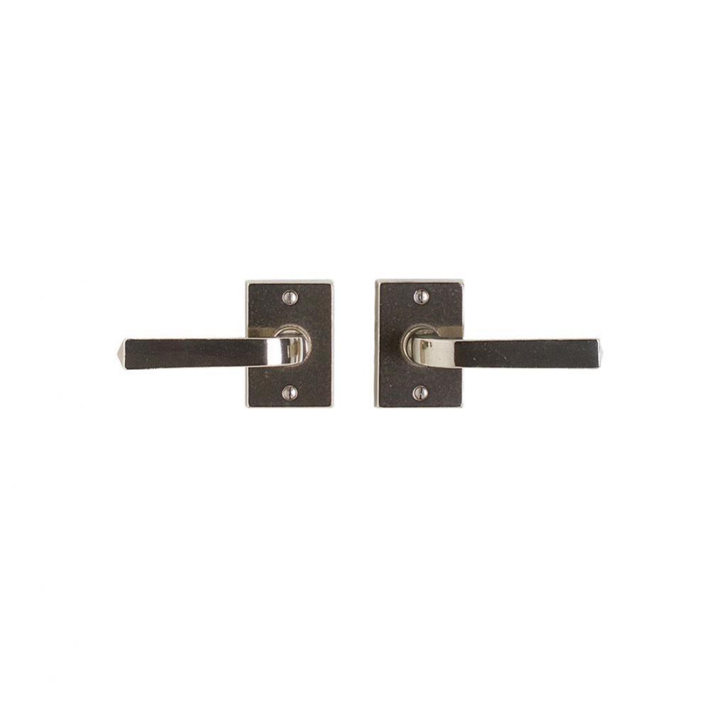 Metro Escutcheon Patio Deadbolt Set