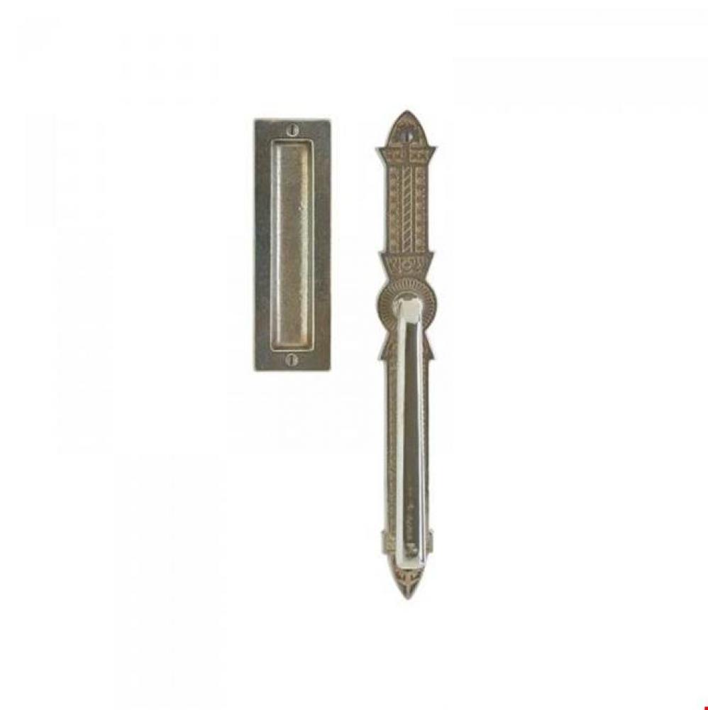 Rectangular Escutcheon Flush Pull
