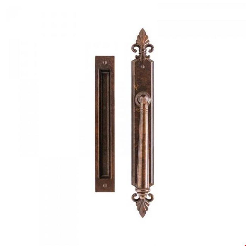 Rectangular Escutcheon Flush Pull