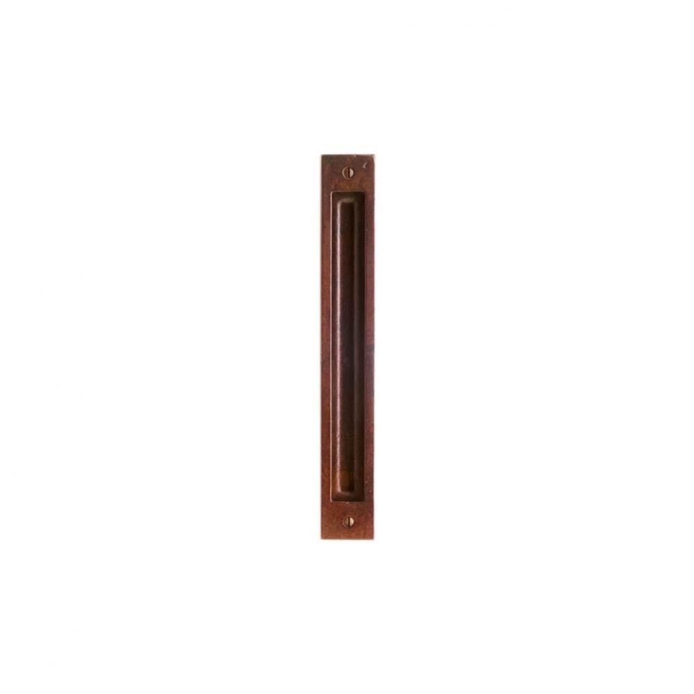Rectangular Escutcheon Flush Pull