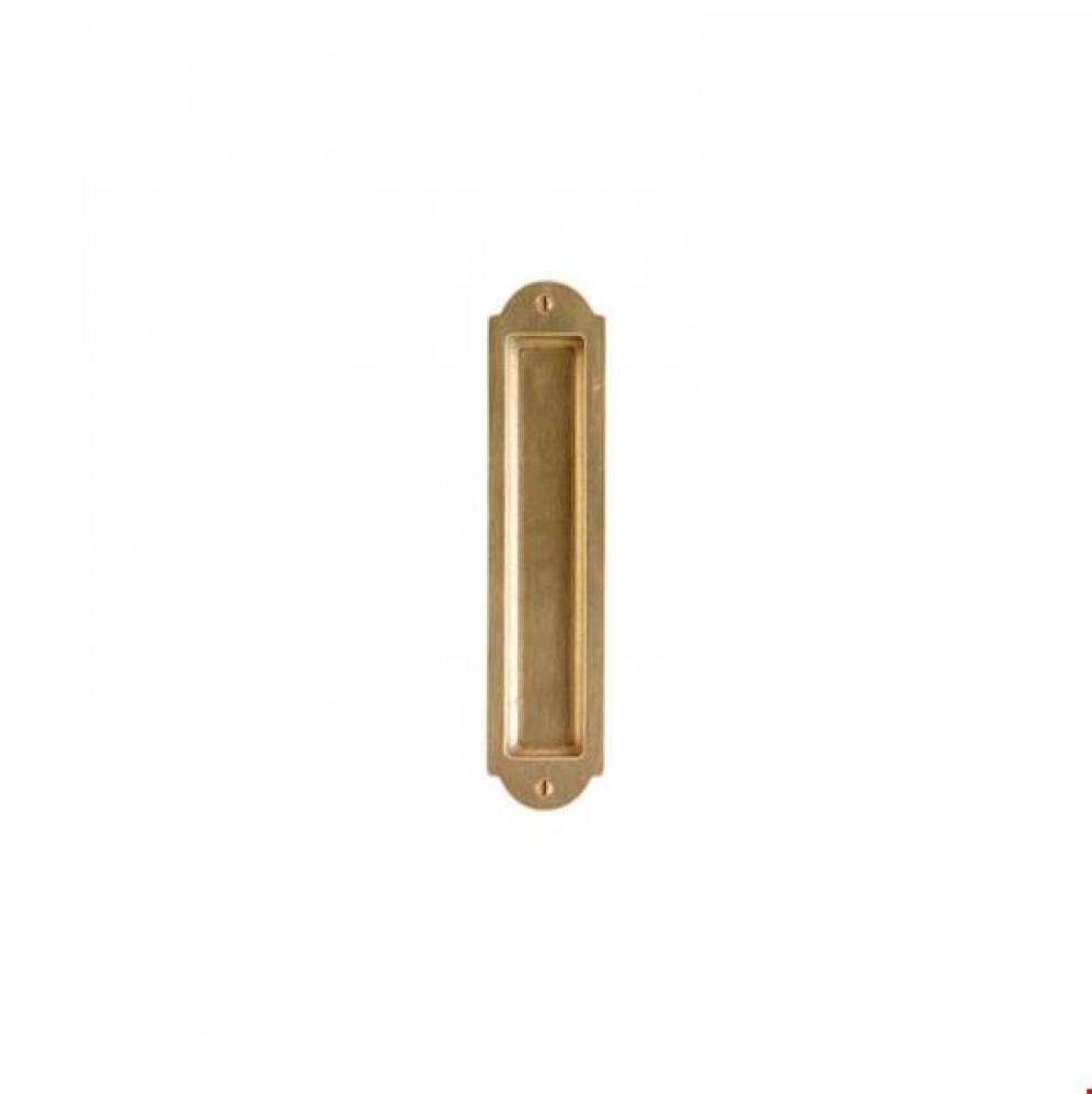 Arched Escutcheon Flush Pull