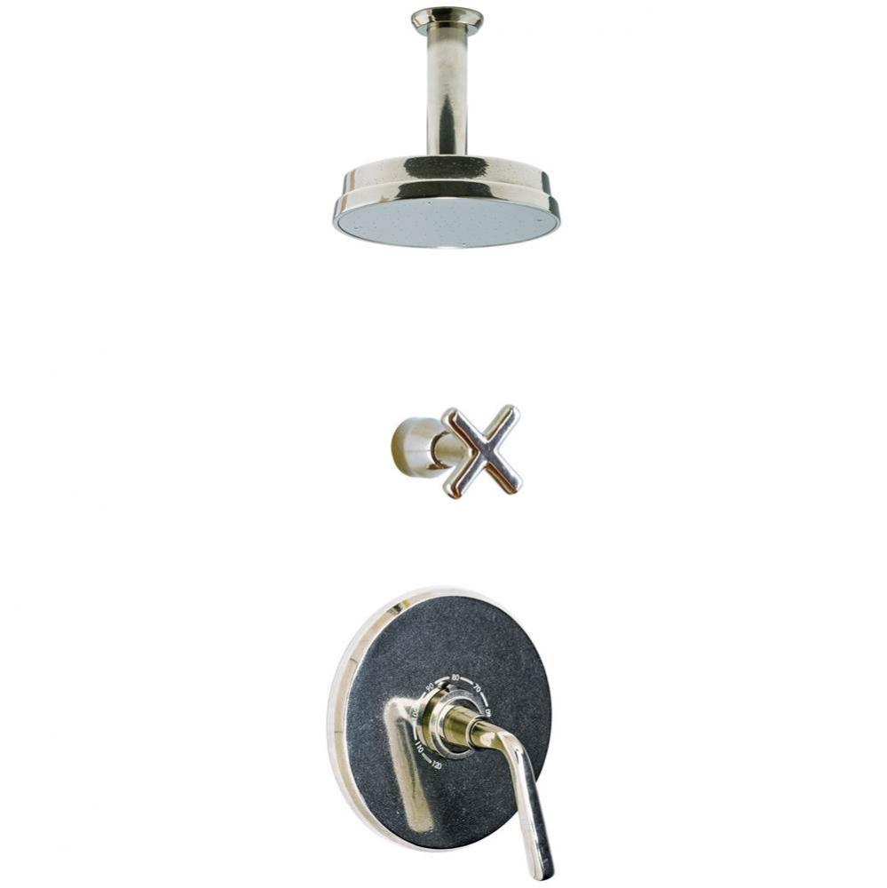 Plumbing Rain Shower Head & down rod