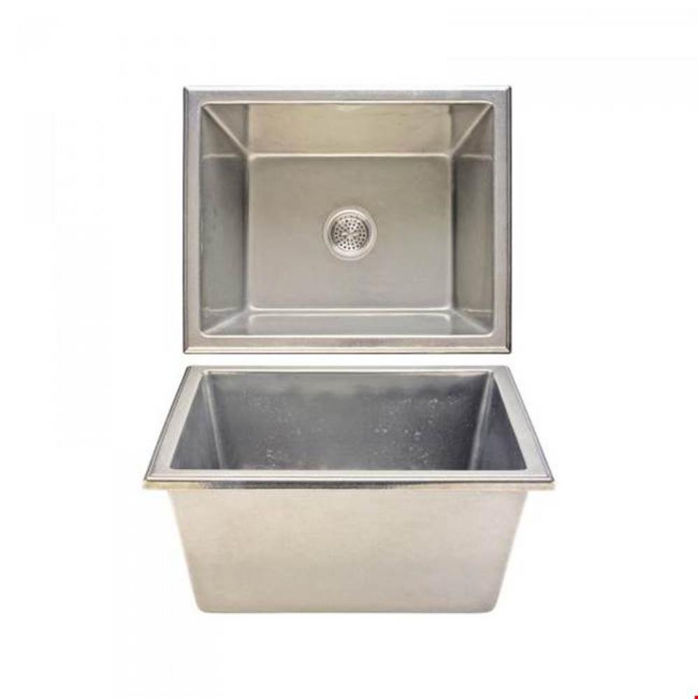 Plumbing Sink, Double Lago, S/R or UC, DBL bowl, apron frt
