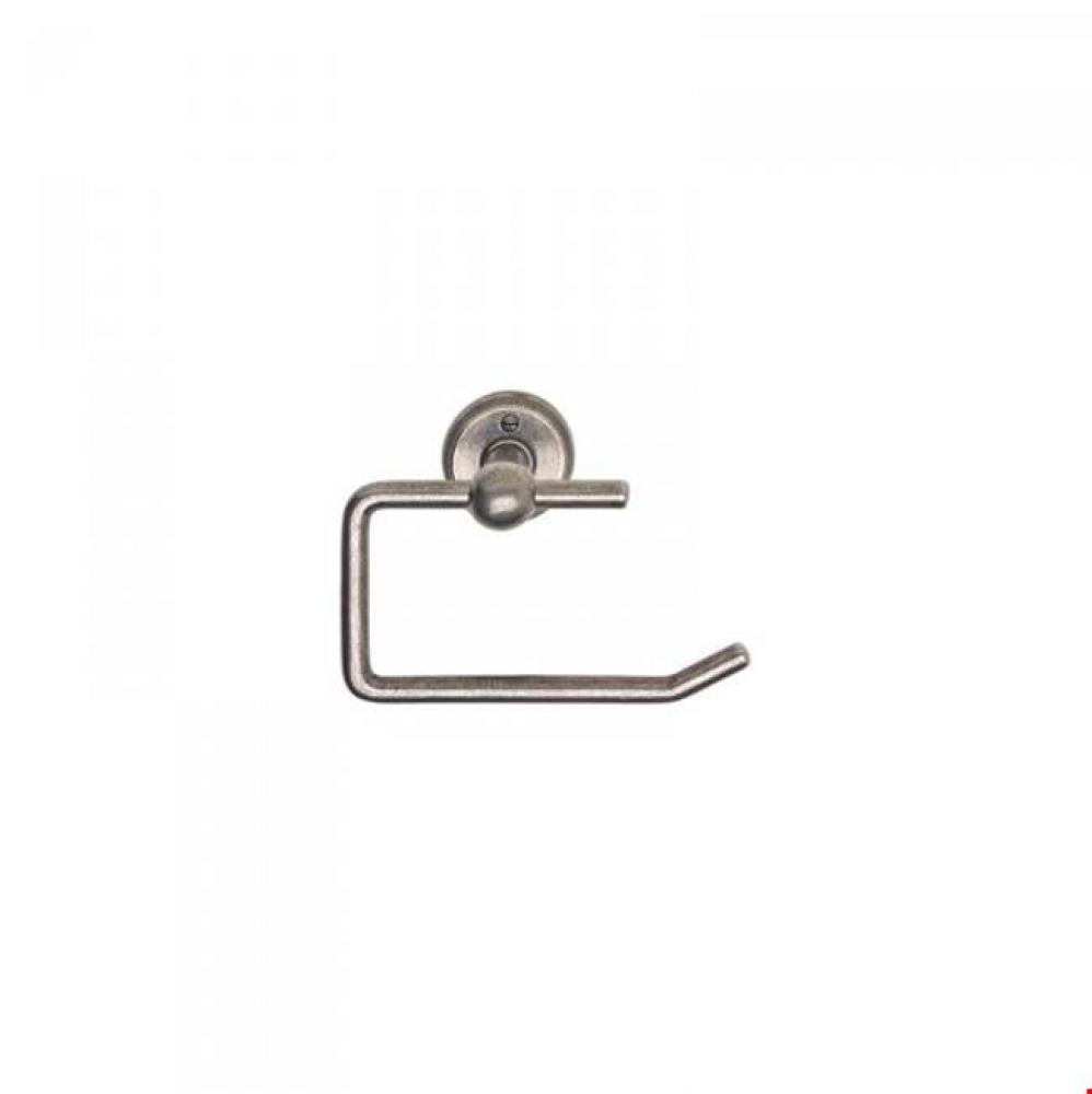 Square Escutcheon Toilet Paper Holder, horizontal, single post