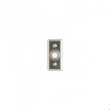 Rocky Mountain Hardware DBB EW105 - Rectangular Escutcheon Door Bell Button