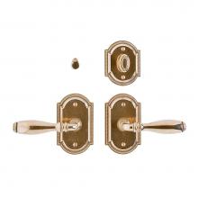 Rocky Mountain Hardware PR E005 x E005 SL - Ellis Escutcheon Privacy Set