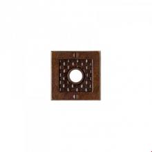 Rocky Mountain Hardware TR6 E103 - Square Designer Escutcheon Towel Ring, 6''