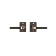 Rocky Mountain Hardware PO E205 x E205 DB IP214 - Metro Escutcheon Patio Deadbolt Set