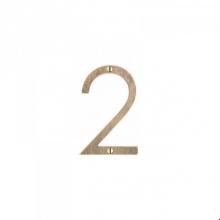 Rocky Mountain Hardware N2757 - Home Accessory House Number, Century Gothic, 2-3/4'', 7