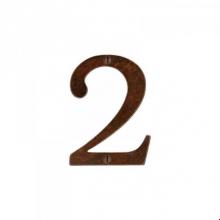Rocky Mountain Hardware N4006 - Home Accessory House Number, ITC Bookman, 4'', 6