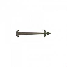 Rocky Mountain Hardware OHS137 - Door Accessories Ornamental Hinge Strap