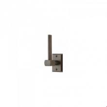 Rocky Mountain Hardware TP4 E204 - Square Metro Escutcheon Toilet Paper Holder, vertical, Tempo