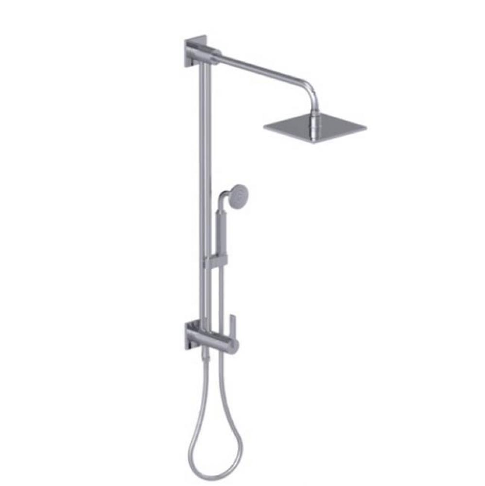 Bar With Inlet At Shower Head. Includes 8'' Shower Head, 12'' Shower Arm, 30&a