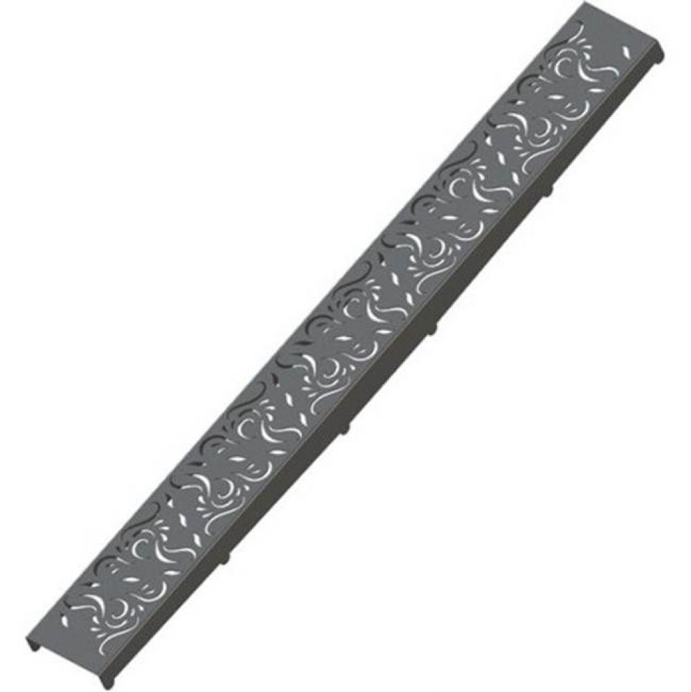 48'' Linear Drain Paisley Pattern (Complete)