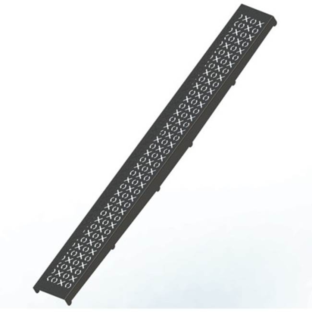32'' Linear Drain Xoxo Pattern Trim Only