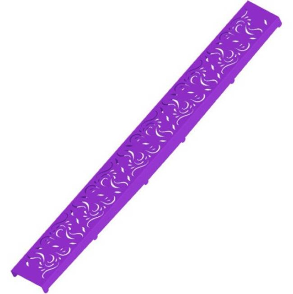 48'' Linear Drain Paisley Pattern Trim Only