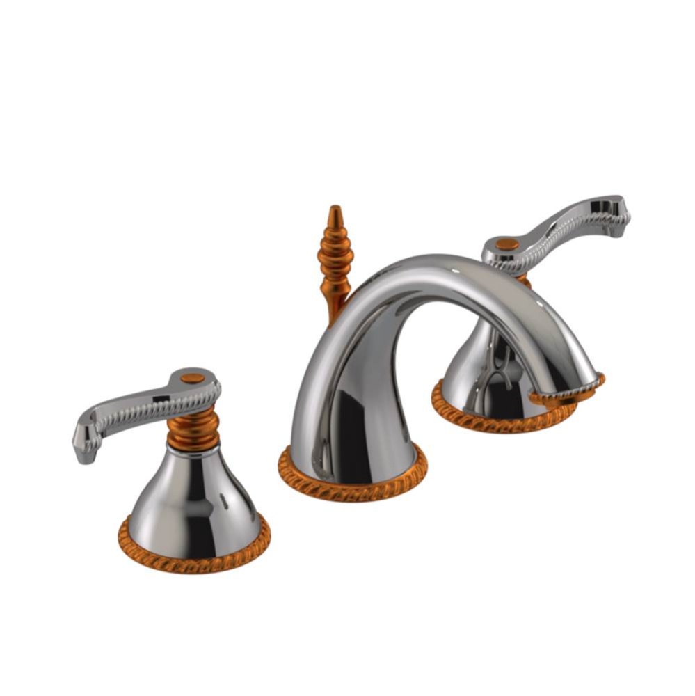 Widespread Lav Set With Jasmin Spout (Less Drain)