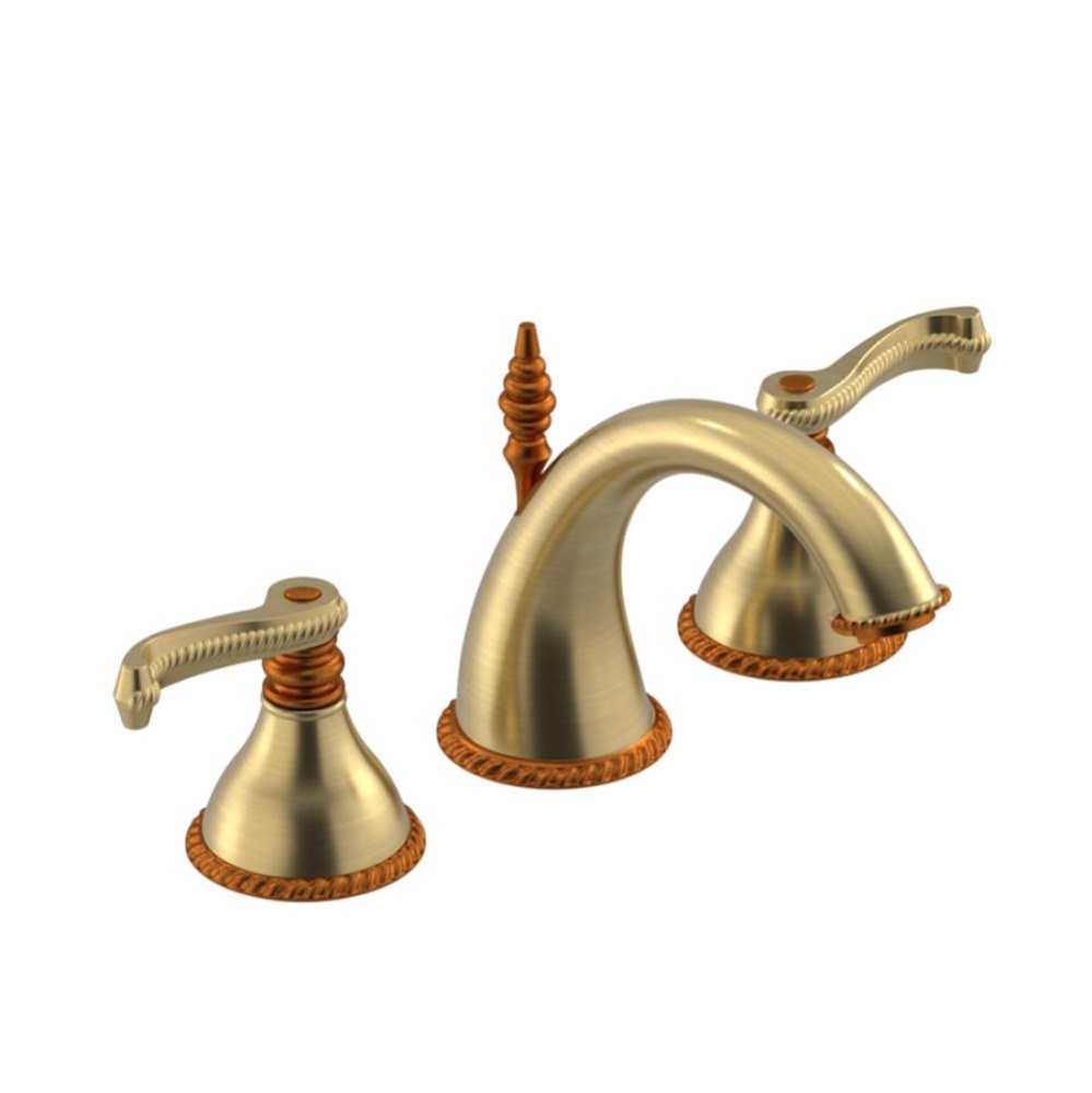 Widespread Lav Set With Jasmin Spout (Less Drain)