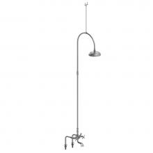Rubinet 2DRVCCHBK - Deck Mount Tub & Shower With Hand Held Shower