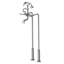 Rubinet 3FRVLACAC - Tub Filler Floor Mnt W/Hhs