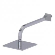 Rubinet 4F015SBSB - 8'' Shower Head With Wall Mount 12'' Shower Arm & Flange