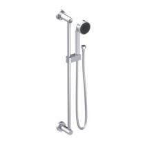 Rubinet 4GGN3ACMACM - Adjustable Slide Bar With Hand Held Shower Assembly 3 Function
