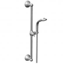 Rubinet 4GJS0PNPN - Adjustable Slide Bar With Hand Held Shower Assembly