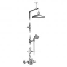Rubinet 4WHXLSCSC - Wall Mnt Prbl Shower W/Fix Shw