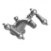 Rubinet 6ARMLSNCH - Single Hole Dual Handle Bidet Fitting (Less Drain)