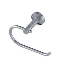 Rubinet 7FHO0CHMB - Toilet Paper Holder Single Post