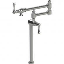 Rubinet 8HFMLCHCH - Deck Mount Pot Filler
