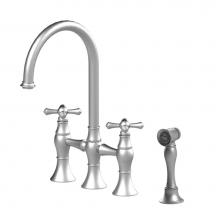 Rubinet 8UFMCCHCH - Kitchen Set Deck Mount W/Hhs