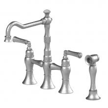 Rubinet 8URVLABAB - Kitchen Set Deck Mnt W/Hhs
