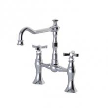 Rubinet 8VHXCCHCH - Kitchen Bridge Faucet