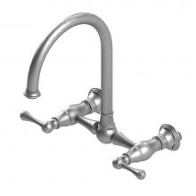 Rubinet 8WFMLSNCH - Wall Mount Kitchen Bridge