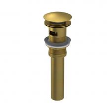 Rubinet 9DPU12ABM - Push-up Drain with Overflow ( Exposed)