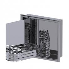 Rubinet 9TWN3PNMB - 12'' x 12'' Recessed Wall Niche with door