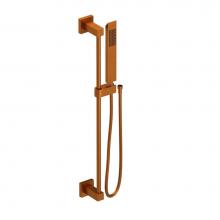 Rubinet 4GRS0ACM - Single Function Adjustable Slide Bar with Hand Held Shower Assembly