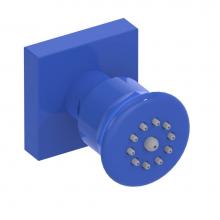 Rubinet 4J002BJ - Body Spray with 1/2'' NPT x 1/2'' NPSM X 3'' Nipple